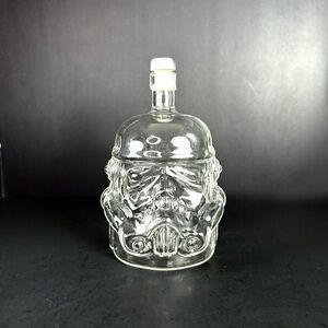 Star Wars Storm Trooper Handmade Glass Whiskey Decanter | Drink Gift Decor 750ml